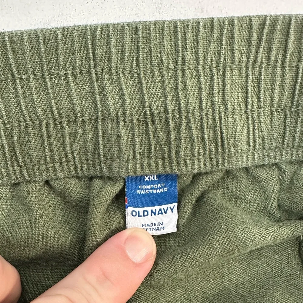 Old Navy Comfort Waist Linen Short - Picture 7 of 8
